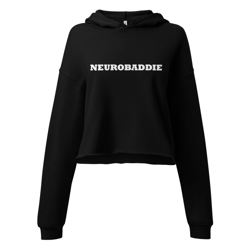 NEUROBADDIE Crop Hoodie